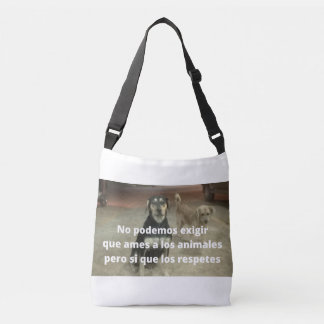 Sac Ajustable Bolsa respeto a los animales