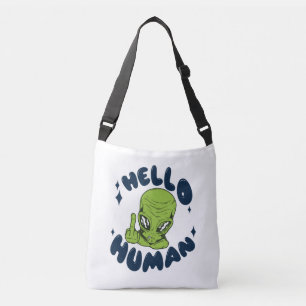 Sac Ajustable Bonjour Alien drôle humain