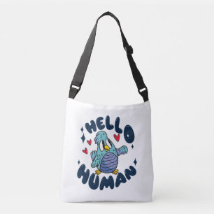 Sac Ajustable Bonjour humain oiseau mignon