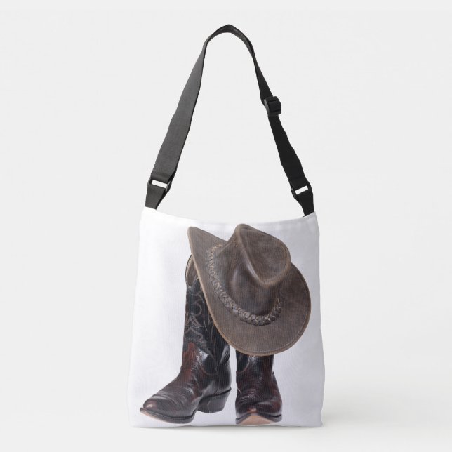 Sac Ajustable Bottes et Casquette de cowboy (Devant)
