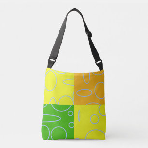 Sac Ajustable Boucles modernes Boucles Vert Orange Jaune