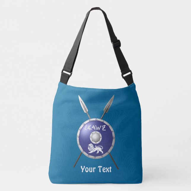 Sac Ajustable Bouclier Maccabee Et Paroles (Devant)
