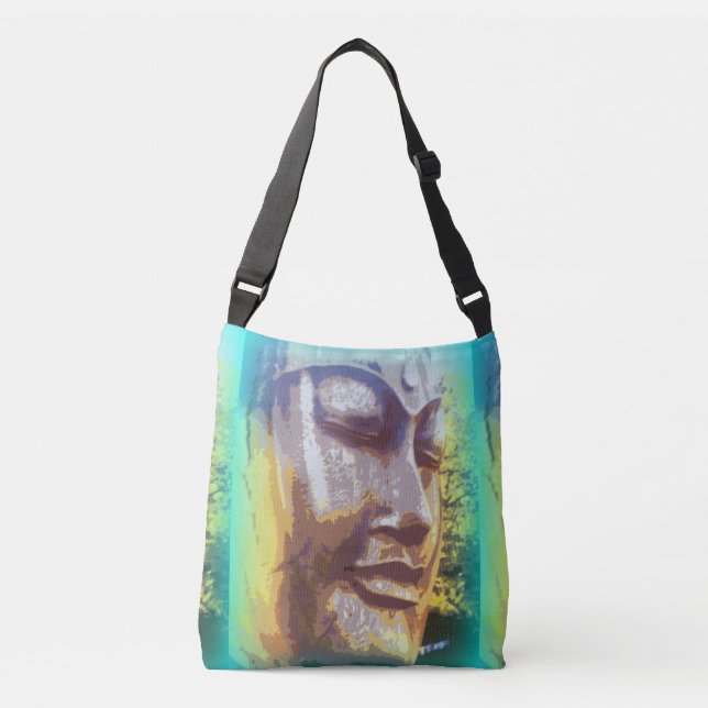 Sac Ajustable Bouddha vert fait face (Devant)