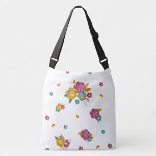 Sac Ajustable Bouquet de papier en cercle de fleurs en fleurs 3D