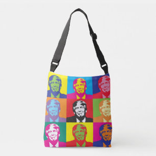 SAC AJUSTABLE BOURSE DE DONALD TRUMP, PARTOUT COPIE