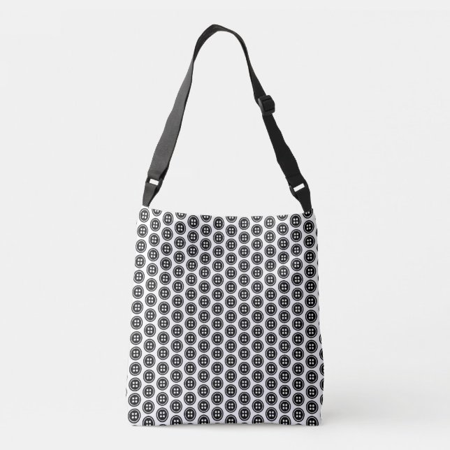 Sac Ajustable Bouton noir (Dos)