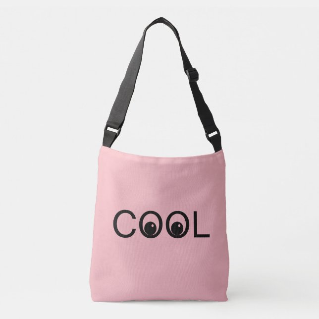 Sac Ajustable Boutons cool sur rose clair (Devant)