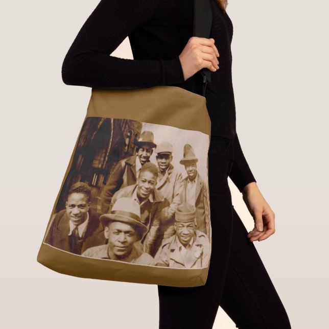 Sac Ajustable Boyz des années 1930 du capot RPPC (De près)