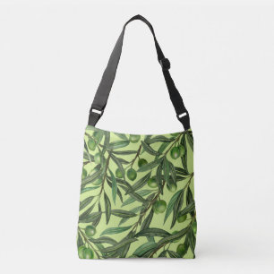Sac Ajustable Branches d'olive sur le vert miel
