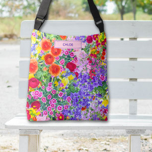 Sac Ajustable Cadeau de fin d'études floral – Personnalisé pour