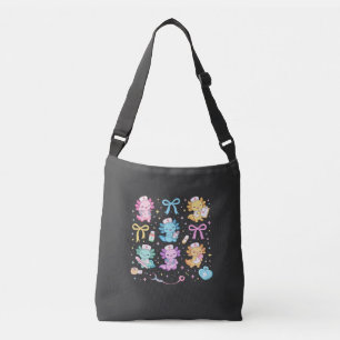 Sac Ajustable Cadeau mignon et kawaii d'infirmière axolotl pour