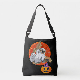 Sac Ajustable Cadeau Spider Boo Halloween avec Citrouille