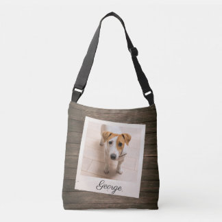Sac Ajustable Cadre photo pour animaux de compagnie Bois rustiqu