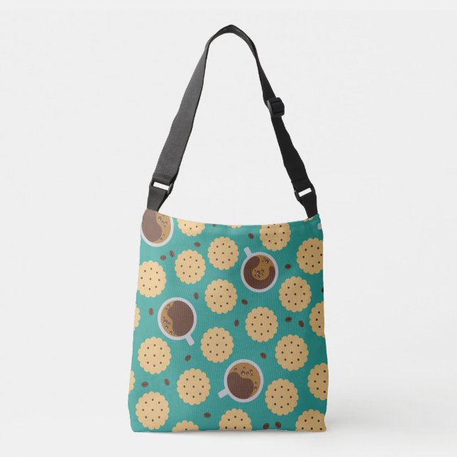 Sac Ajustable Café et cookies (Devant)