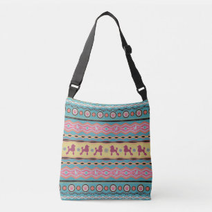 Sac Ajustable Caniche - motif coloré d'amusement aux pastels