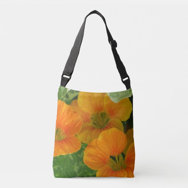 Sac Ajustable Capucine Orange Floral (Devant)