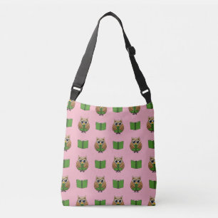 Sac Ajustable Caricature du livre de lecture de la Chouette