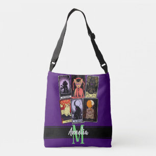 Sac Ajustable Cartes de Tarot de Chat—Empress d'Halloween. Hermi