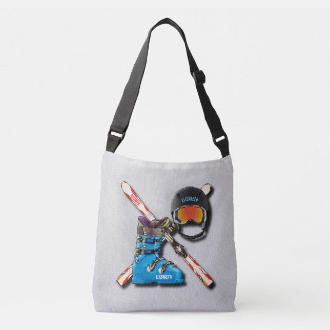 Sac Ajustable Casque Googles de bottes de ski alpin avec votre (Devant)