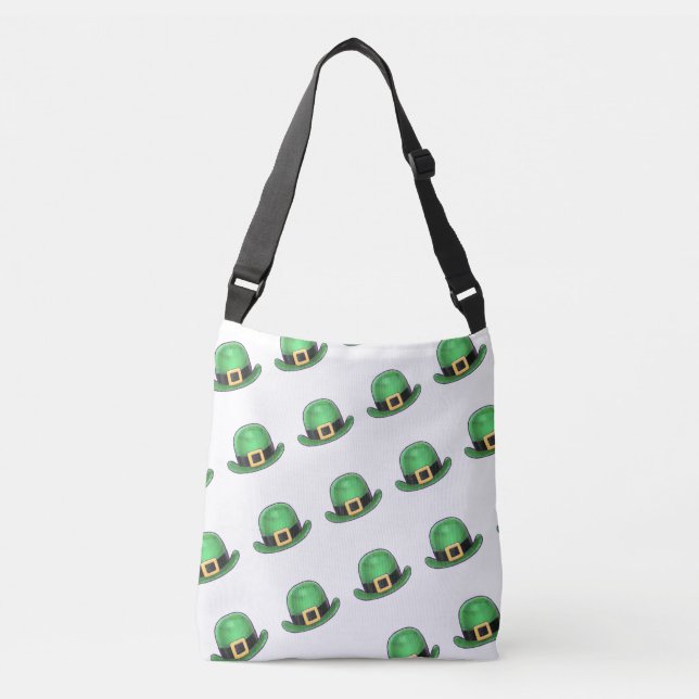 Sac Ajustable Casquette du Derby Vert de la Saint-Paddys (Devant)