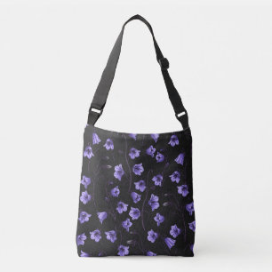 Sac Ajustable Cellules bleues de minuit, cloches, Bellflowers