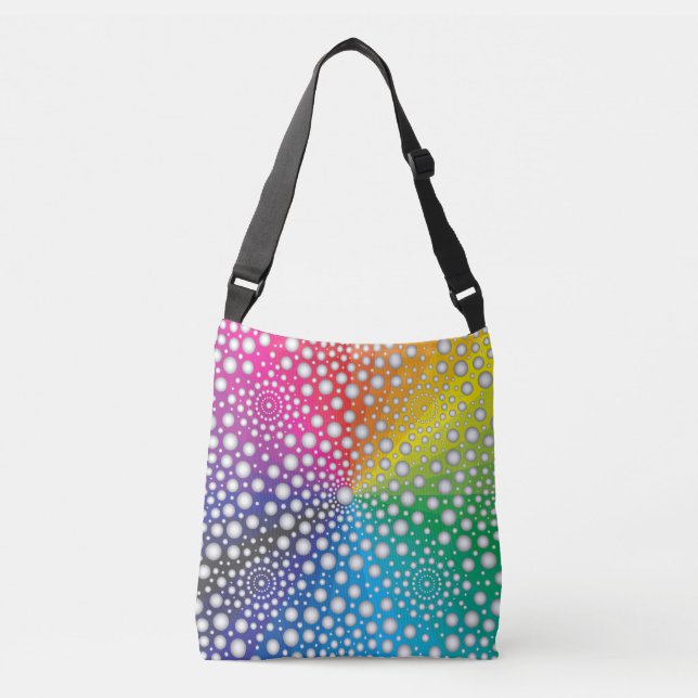 Sac Ajustable Cercles Mandala 2 (Devant)