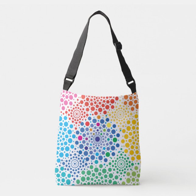 Sac Ajustable Cercles Mandala 3 (Devant)