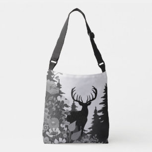 Sac Ajustable Cerf à grande ramure hors de la forêt 
