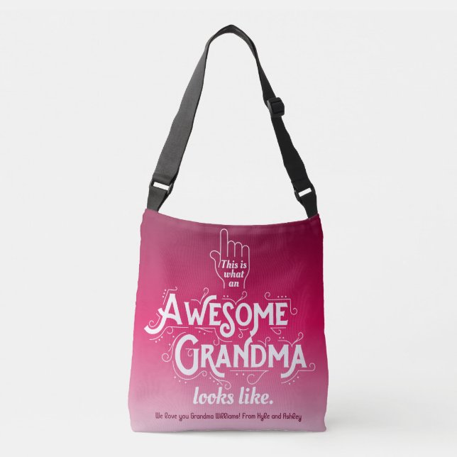 Sac Ajustable C'Est Ce Qu'Un Grand-Mère Semblable À Ombre (Devant)