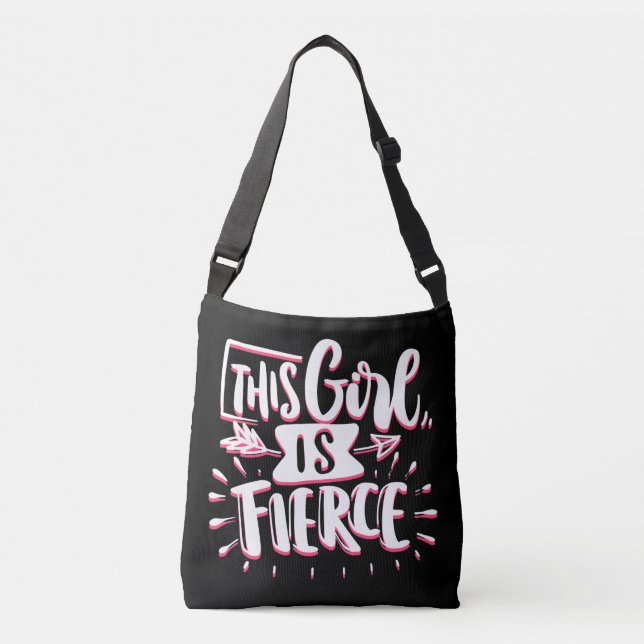 Sac Ajustable Cette Fille Est L'Autonomisation De Fille Fierce (Devant)