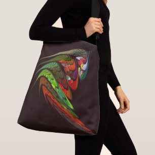 Sac Ajustable Chameleon Corps Croix Art Abstrait