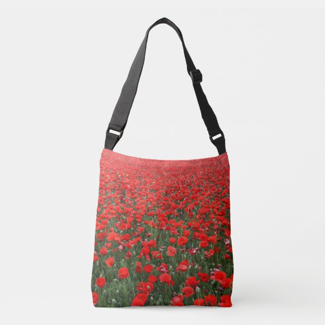 Sac Ajustable Champ de Red Poppies (Devant)