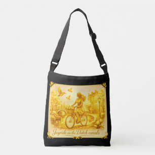 Sac Ajustable Charme des ponts arqués d'Amsterdam en or