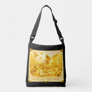 Sac Ajustable Charme des ponts arqués d'Amsterdam en or