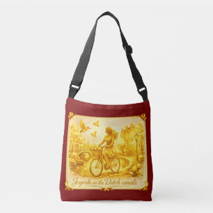 Sac Ajustable Charme des ponts arqués d'Amsterdam en or