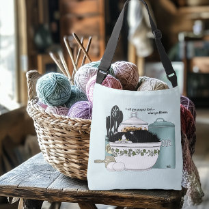 Sac Ajustable Chef pâtissier Chat Bleu