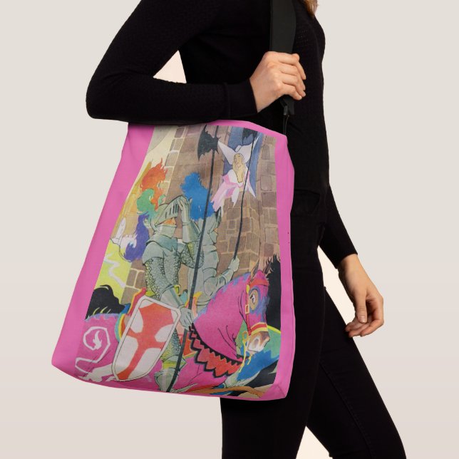 Sac Ajustable chevalier médiéval à cheval (De près)