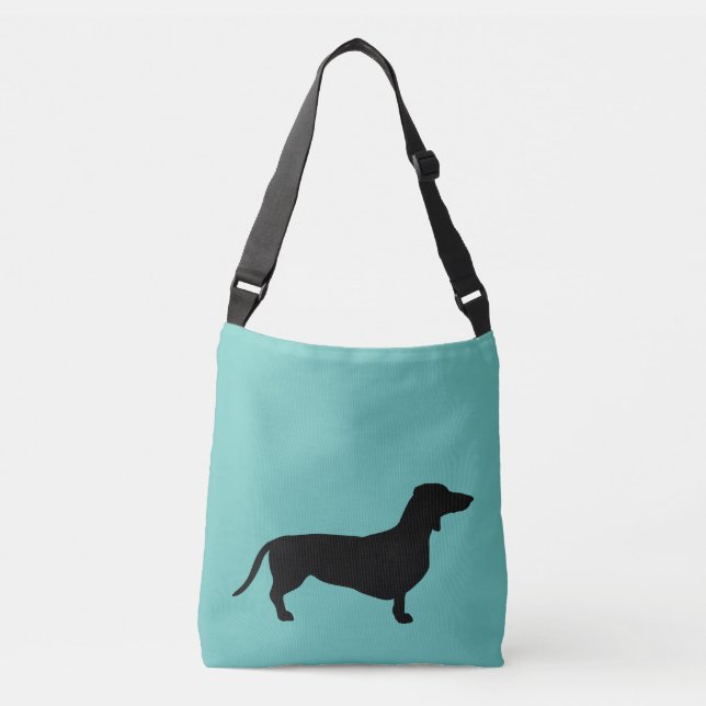 Sac Ajustable Cheveux courts Dachshund - Silhouette 1 (Devant)