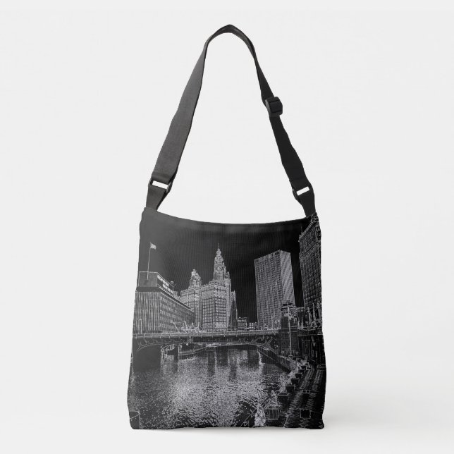 Sac Ajustable Chicago River 1967 (Devant)