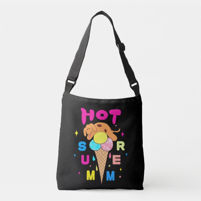 Sac Ajustable Chien avec glace (Devant)