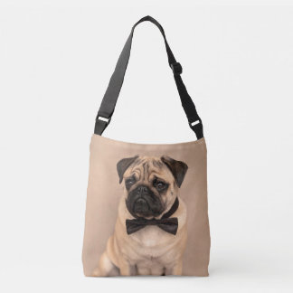 Sac Ajustable Chien de carlin de faon avec la cravate d'arc