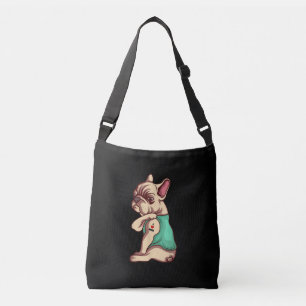 Sac Ajustable Chien Français Bulldog I Love Maman Tattoo Lover C