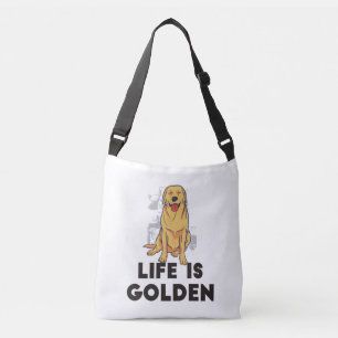 Sac Ajustable Chien Retriever Doré - La Vie Est Dorée