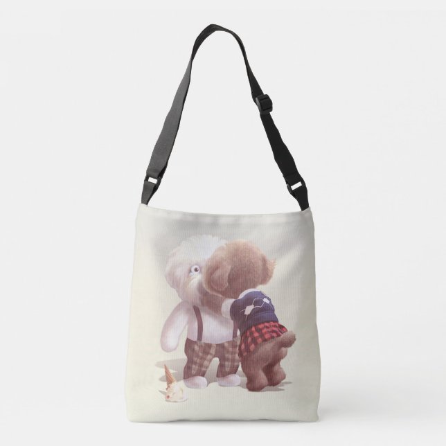 Sac Ajustable Chiens mignons Accrochage (Dos)