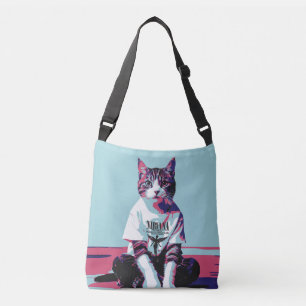 Sac Ajustable Chillin de chat mignon'