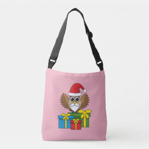 Sac Ajustable Chouette du Père Noël avec présents