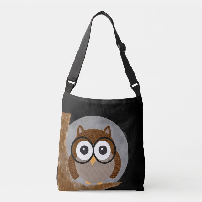 Sac Ajustable chouette nocturne (Devant)
