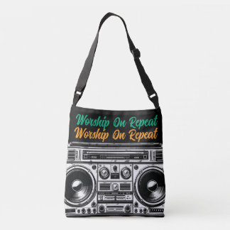 Sac Ajustable Chrétien Culte sur la répétition Boom Box Vintage 