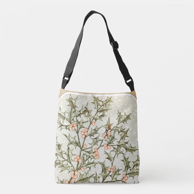 Sac Ajustable Christmas Holly Jolie Antique Salutation (Dos)