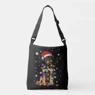 Sac Ajustable Christmas With Rottweiler Dog